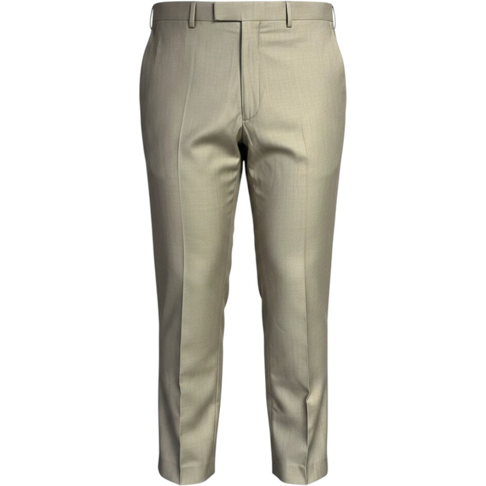 AXIST Dress Pants 38x29 Dark Patina‎ New Flat Front Wrinkle Resistant Tailored